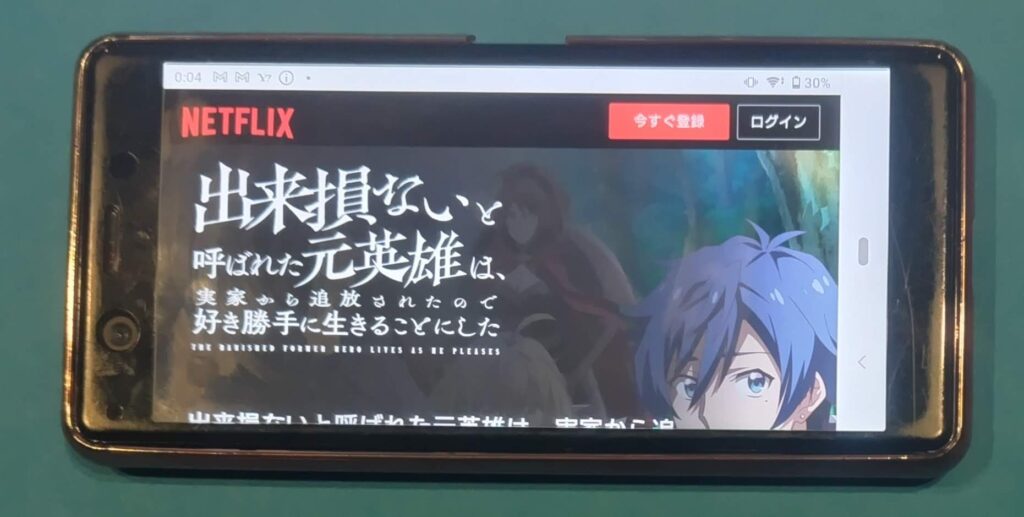 Netflixおすすめアニメ：出来損ないと呼ばれた元英雄は、実家から追放されたので好き勝手に生きることにした