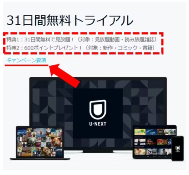 Netflix無料期間・ポイント進呈