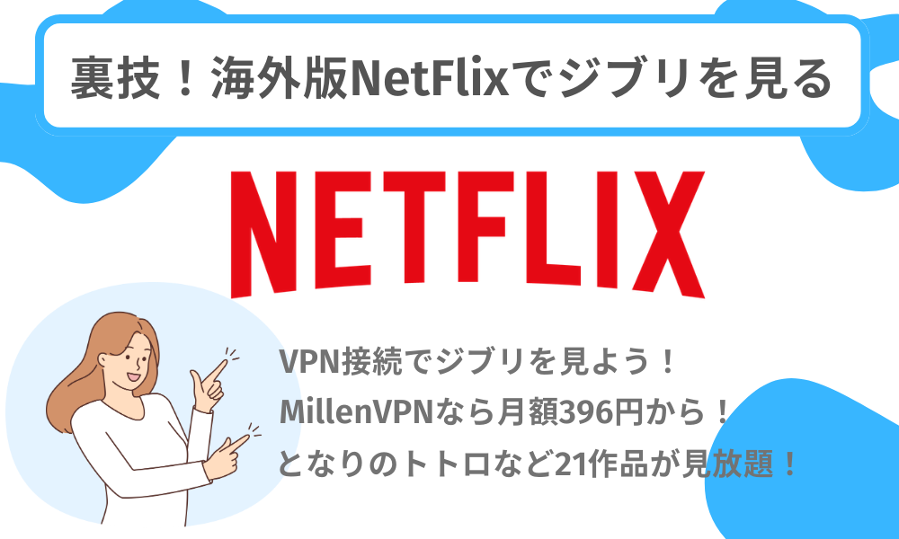ジブリ海外Netflix