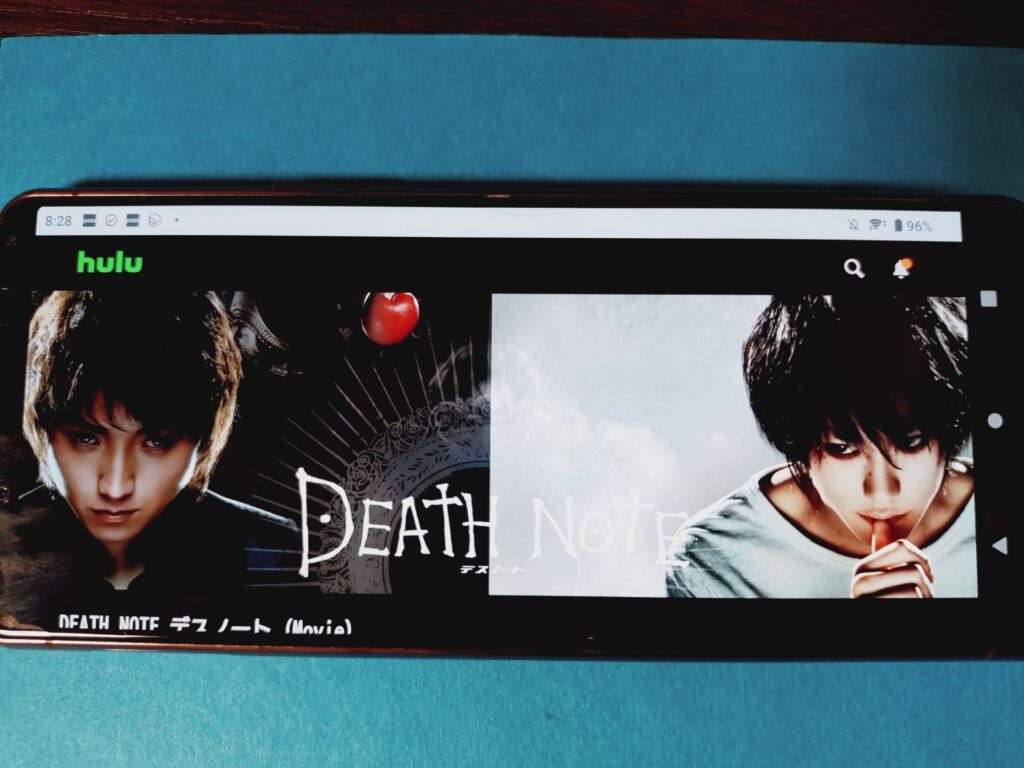 Hulu　DEATH NOTE