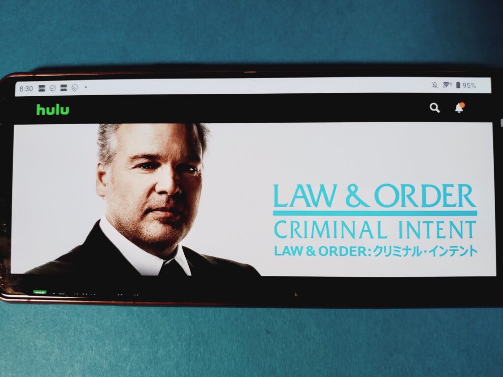 Hulu　LAW＆ORDER：クリミナル・インテント