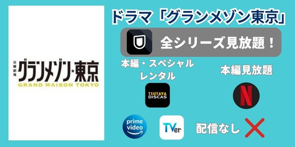 グランメゾン東京　どこで見れる