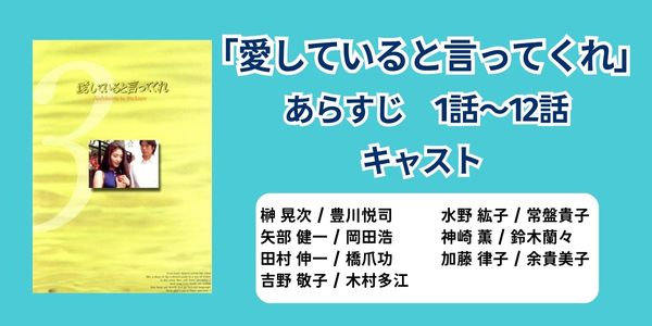 愛していると言ってくれ　配信