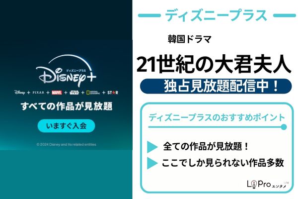 21世紀の大君夫人 ディズニープラス