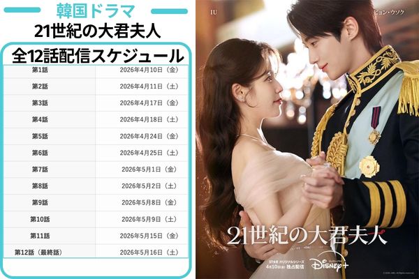 『21世紀の大君夫人』の配信スケジュール