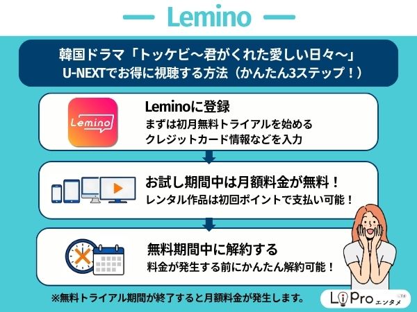 トッケビ Leminoで無料視聴