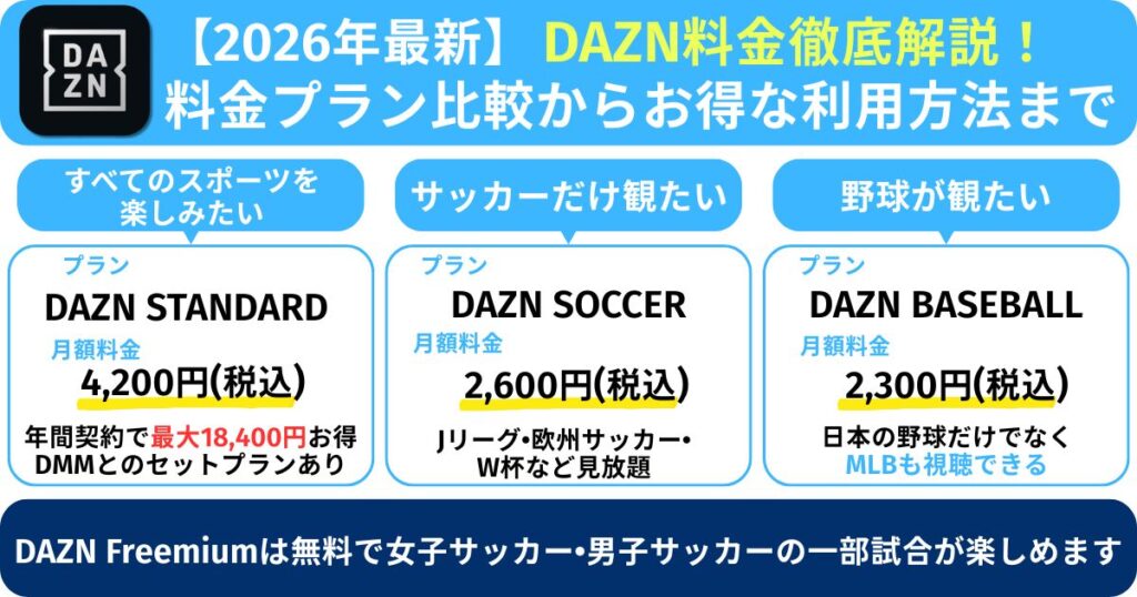 ダゾーン　料金