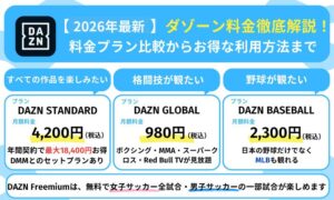 ダゾーン 料金