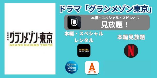 グランメゾン東京 どこで見れる