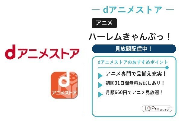 ハーレムきゃんぷっ! dアニメストア