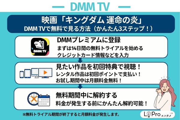 映画『キングダム 運命の炎』DMM TV  無料