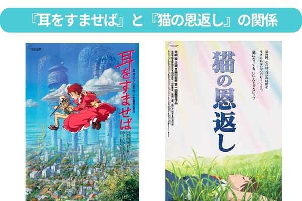 『耳をすませば』と『猫の恩返し』の関係