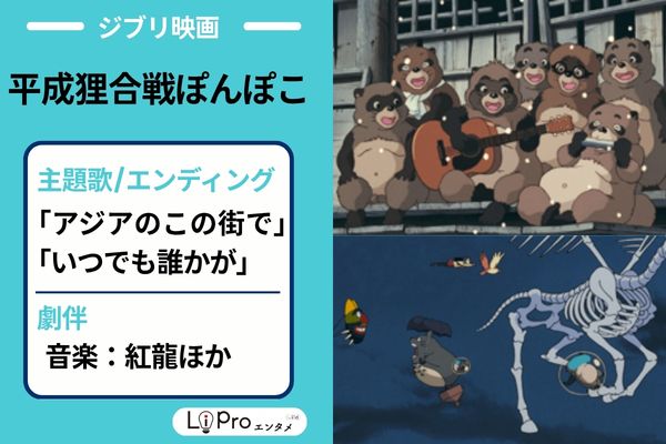 平成狸合戦ぽんぽこ 主題歌