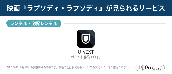 ラプソディ・ラプソディ 配信状況