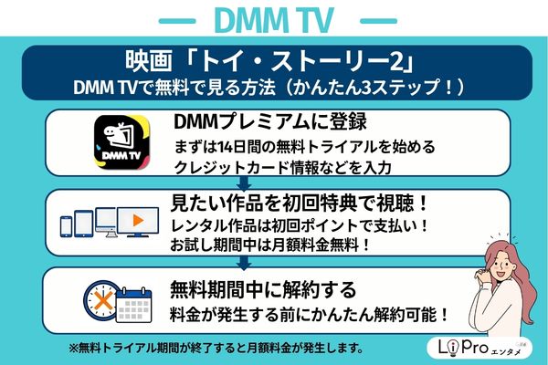 トイ・ストーリー2  無料 DMMTV