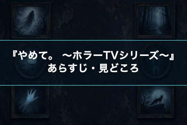 やめて。 ~ホラーTVシリーズ~ あらすじ